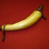 Walnut and basswood Powder Horn